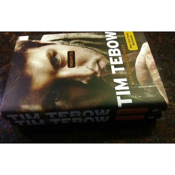 Through My Eyes by Tim Tebow and Nathan Whitaker (2011, Hardcover) Brand New! - Picture 3 of 5